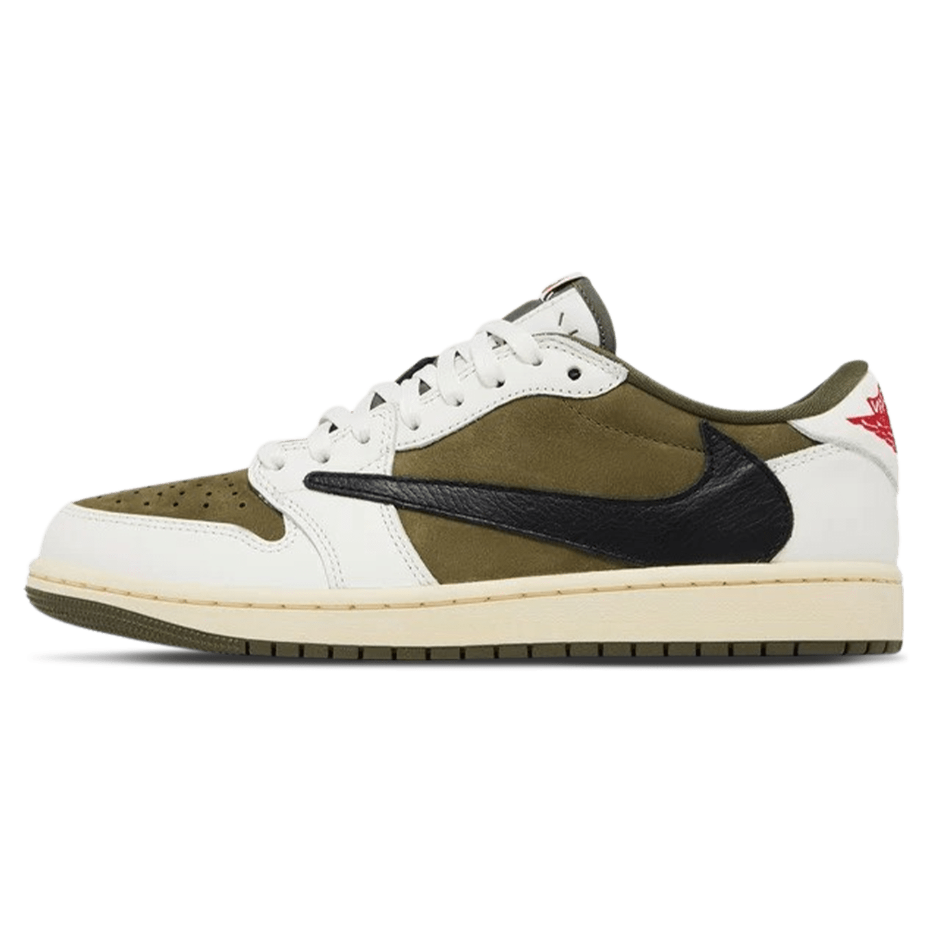 Air Jordan 1 Low OG x Travis Scott SP 'Medium Olive' - Bascora