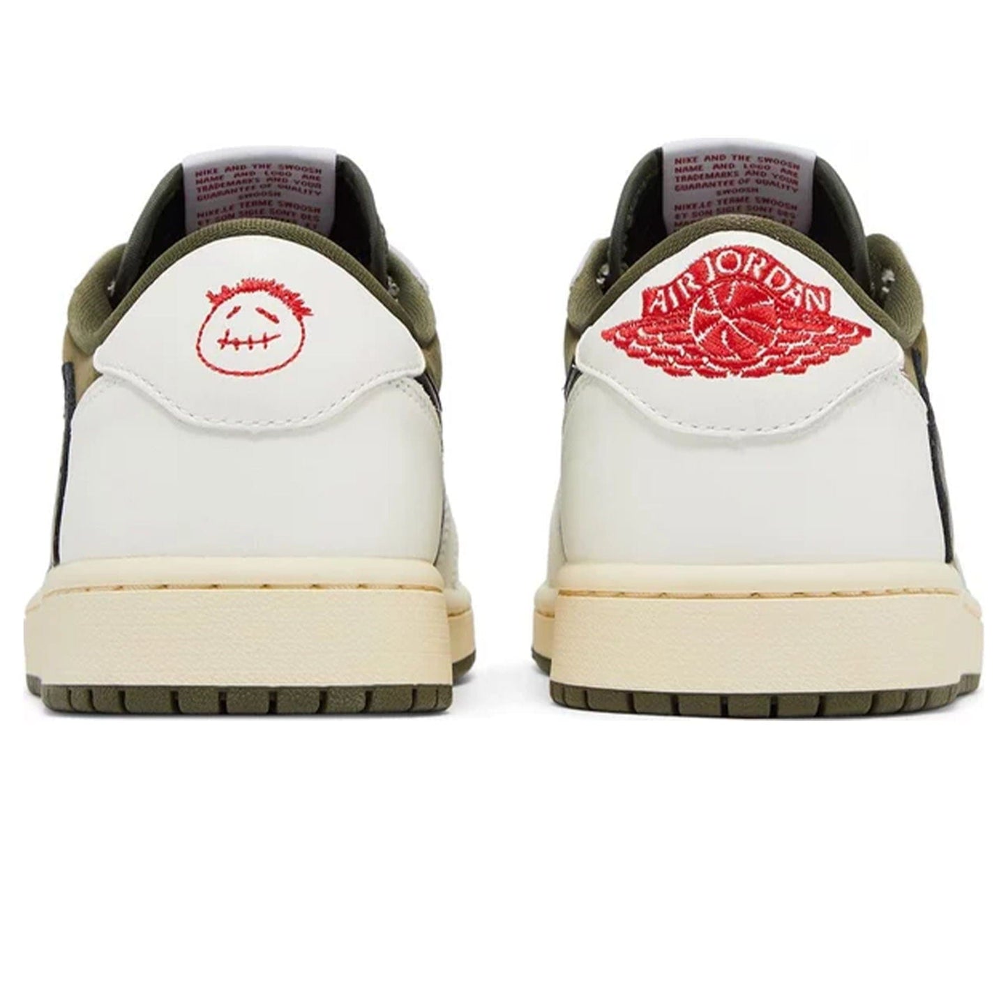 Air Jordan 1 Low OG x Travis Scott SP 'Medium Olive' - Bascora