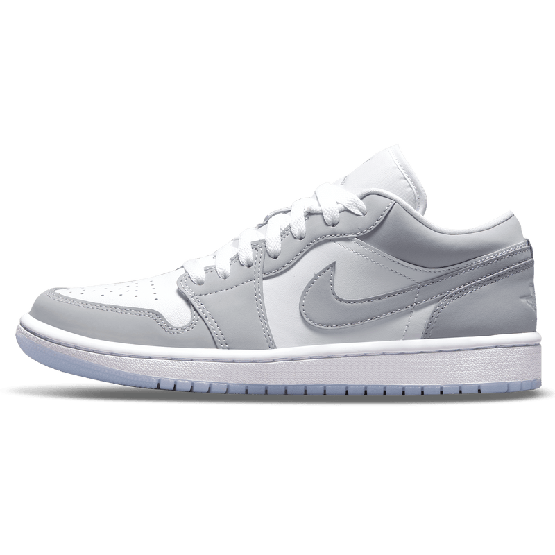 Air Jordan 1 Low Wmns 'White Wolf Grey' - Bascora