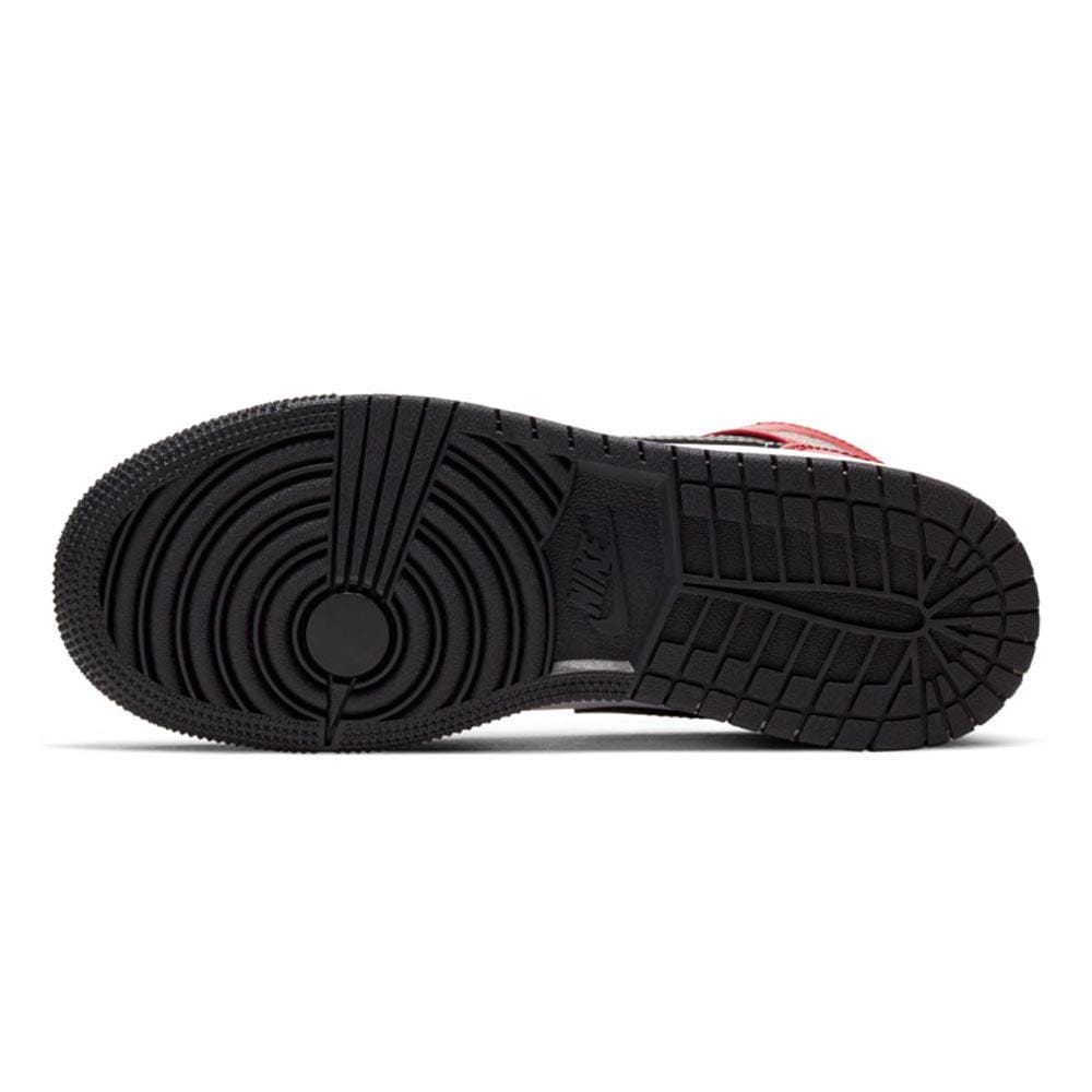 Air Jordan 1 Mid GS 'Chicago Black Toe' - Bascora