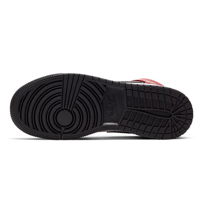 Air Jordan 1 Mid GS 'Chicago Black Toe' - Bascora