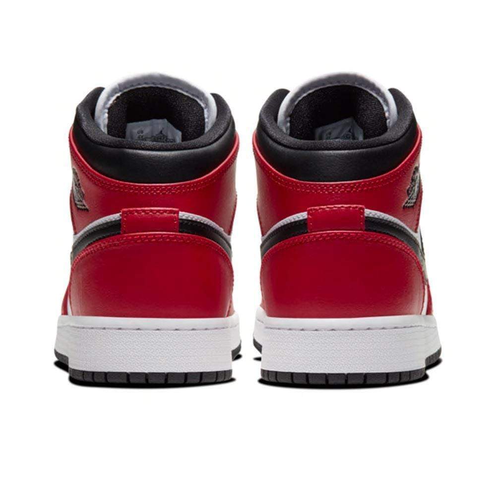 Air Jordan 1 Mid GS 'Chicago Black Toe' - Bascora