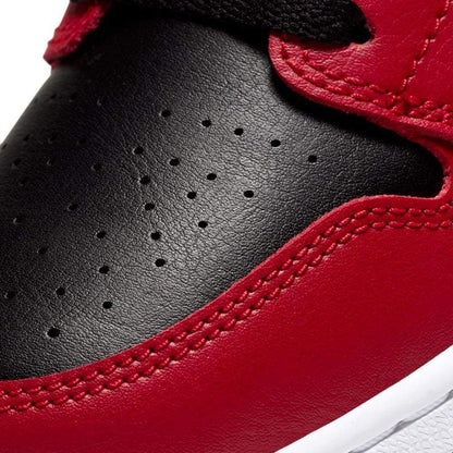 Air Jordan 1 Mid GS 'Chicago Black Toe' - Bascora