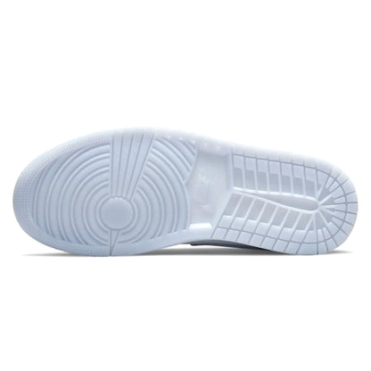 Air Jordan 1 Mid Wmns 'White Wolf Grey' - Bascora