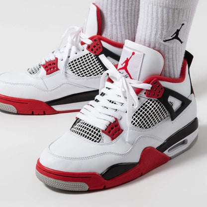 Air Jordan 4 Retro OG 'Fire Red' 2020 - Bascora