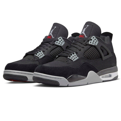 Air Jordan 4 Retro SE Black Canvas | Bascora