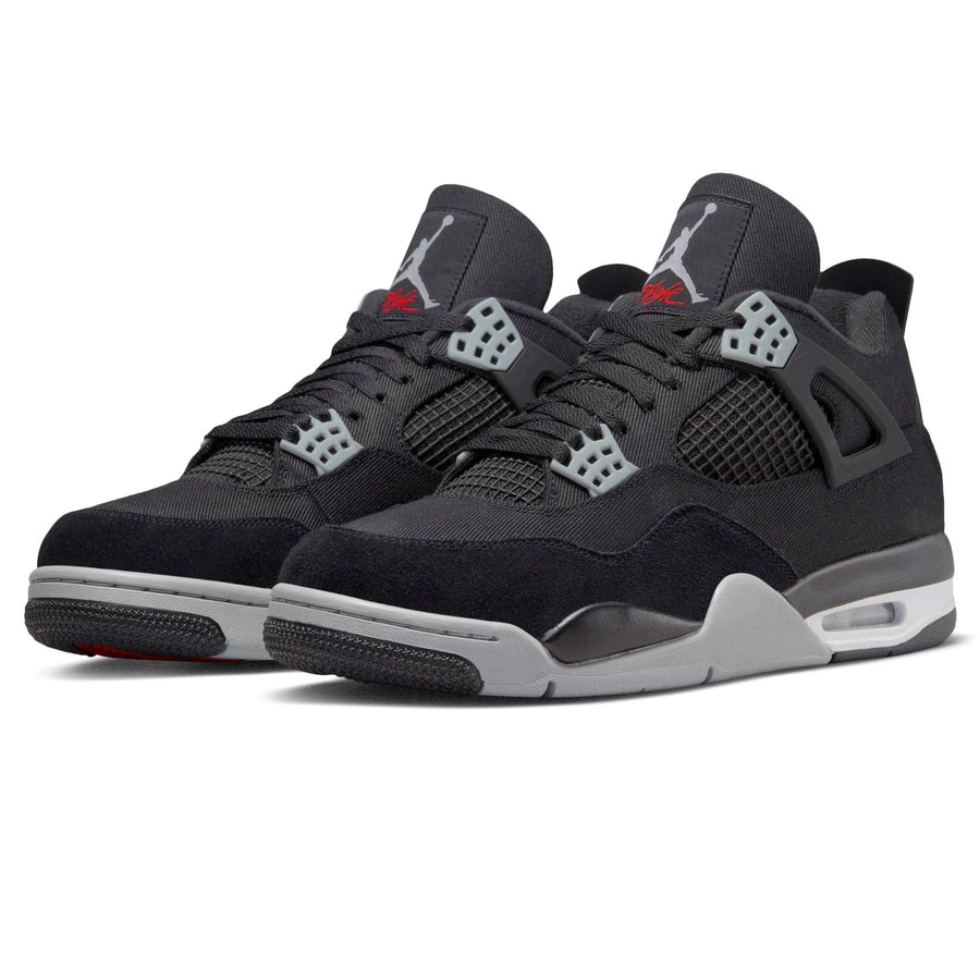 Air Jordan 4 Retro SE Black Canvas | Bascora