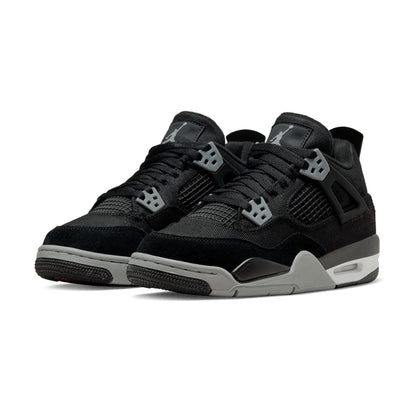 Air Jordan 4 Retro SE GS 'Black Canvas' - Bascora