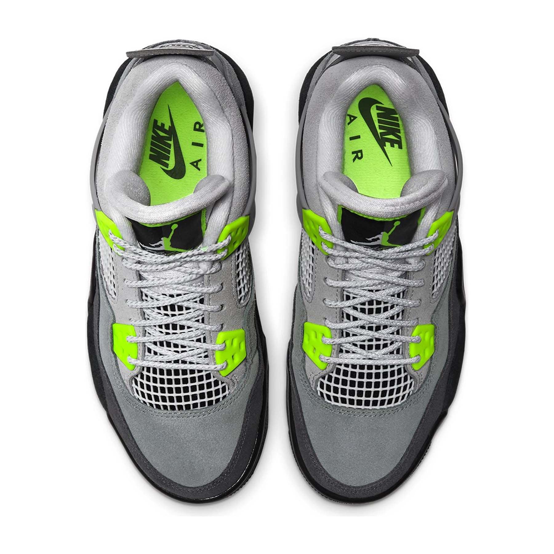 Air Jordan 4 Retro SE GS 'Neon 95' - Bascora