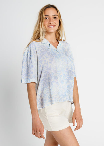 Amuse Society Coco Woven Relaxed Top - Bascora