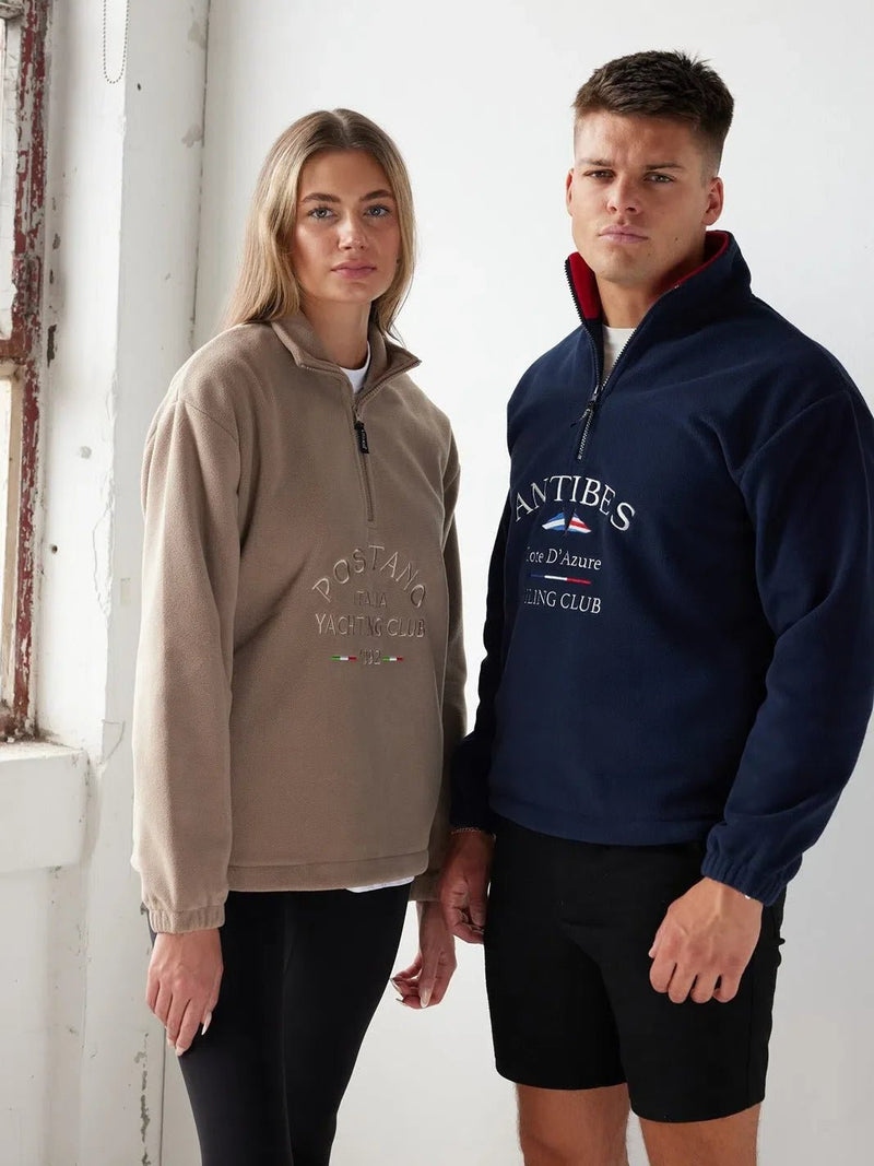 Antibes Fleece Navy - Bascora