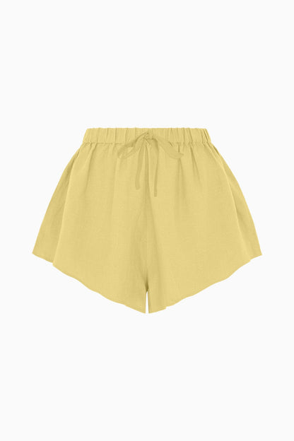 The Charlotte Shorts in yellow