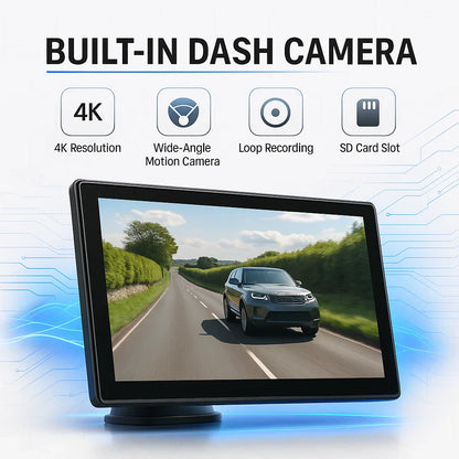 SmartDash™ CarPlay Tablet 7" - Wireless Display with GPS & Bluetooth