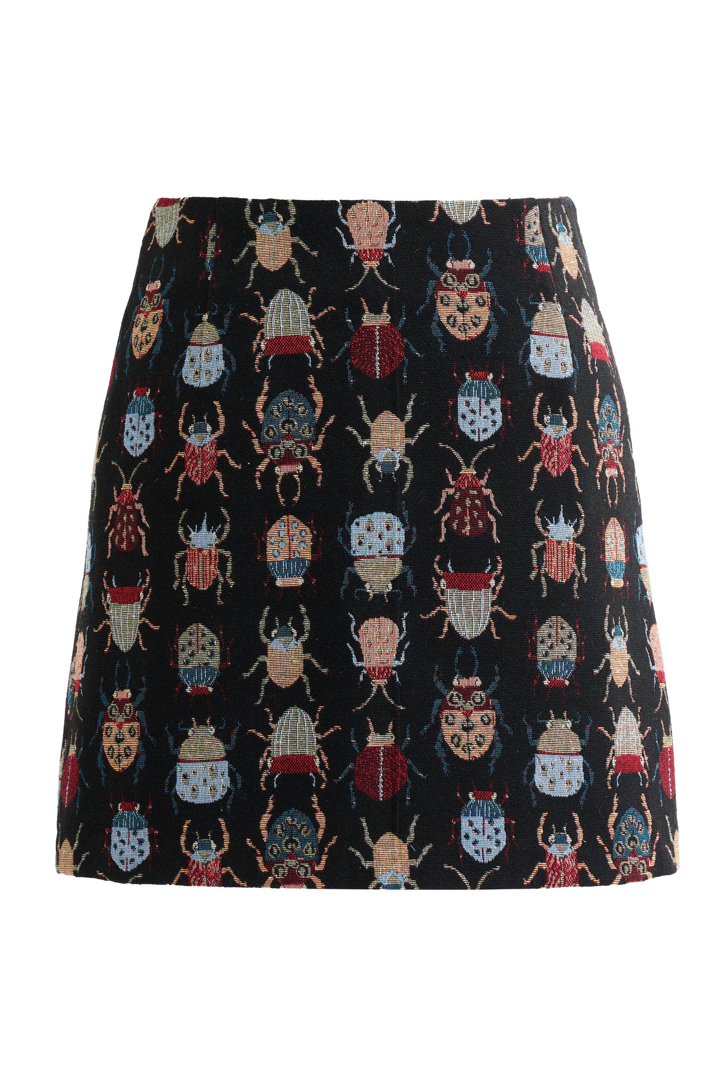Aubin Beetlejuice Jacquard A-Line Mini Skirt - Bascora