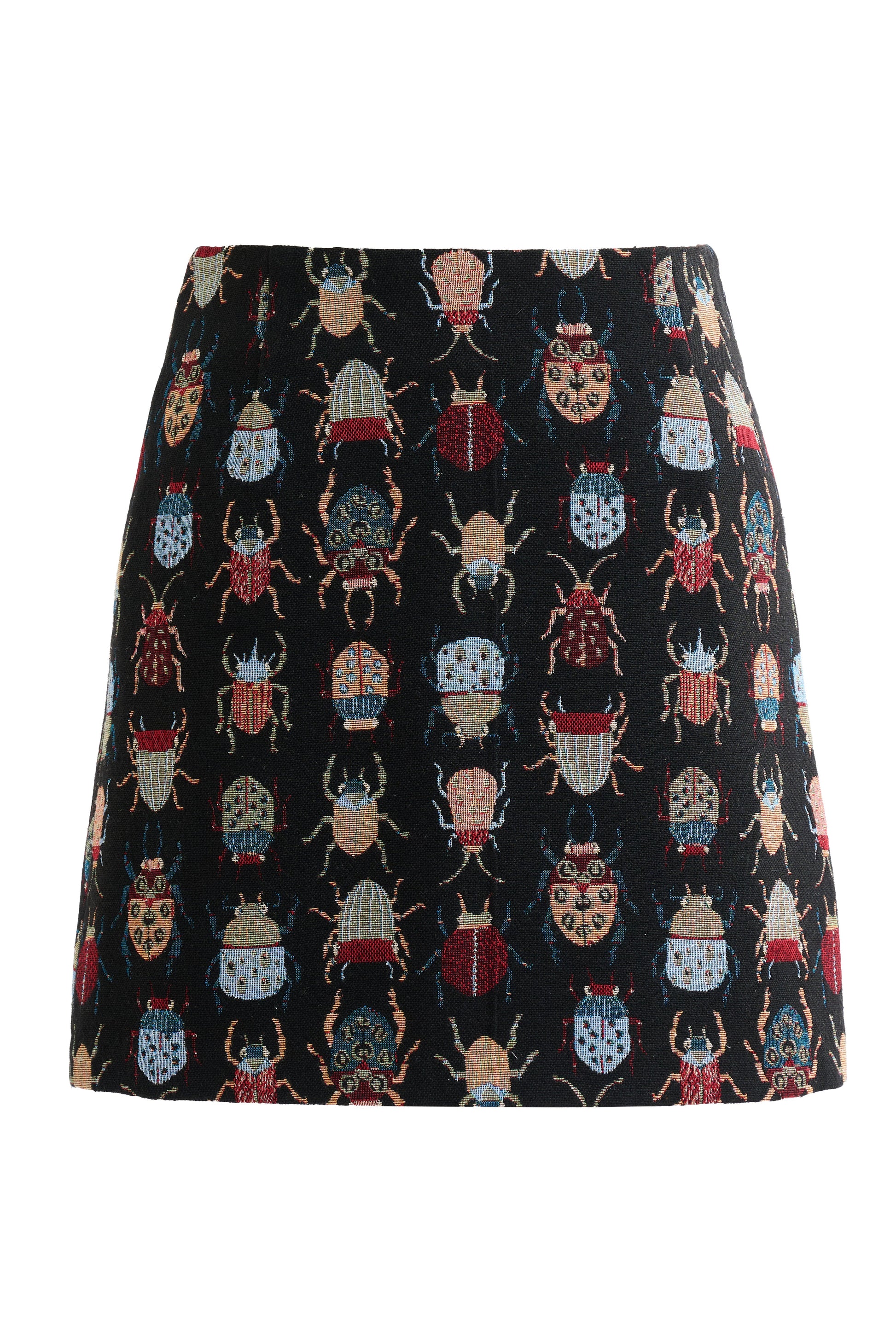 Aubin Beetlejuice Jacquard A-Line Mini Skirt - Bascora