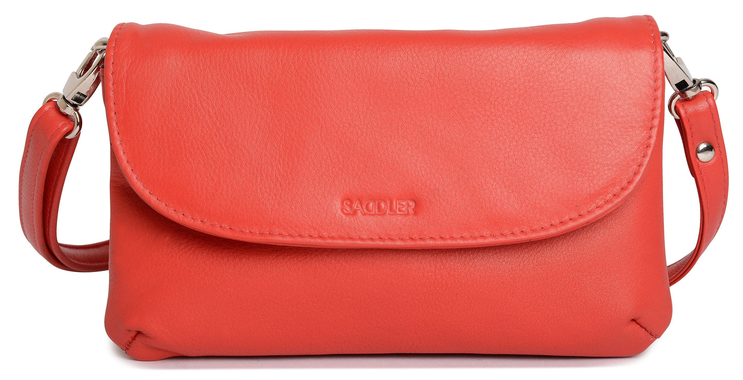 Audrey Leather Crossbody Bag & Clutch – Saddler - Bascora