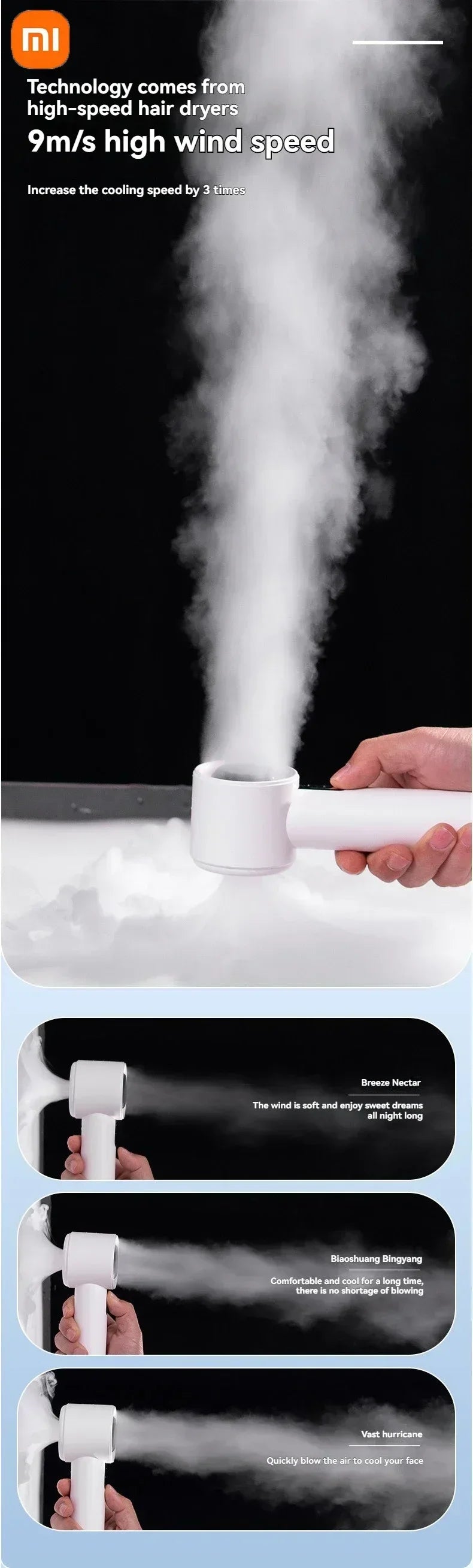 Xiaomi Ultra Silent Handheld Fan