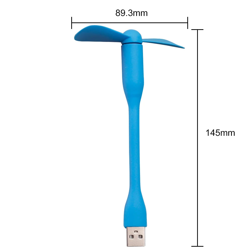Flexible USB Fan - Portable Mini Cooling Fan