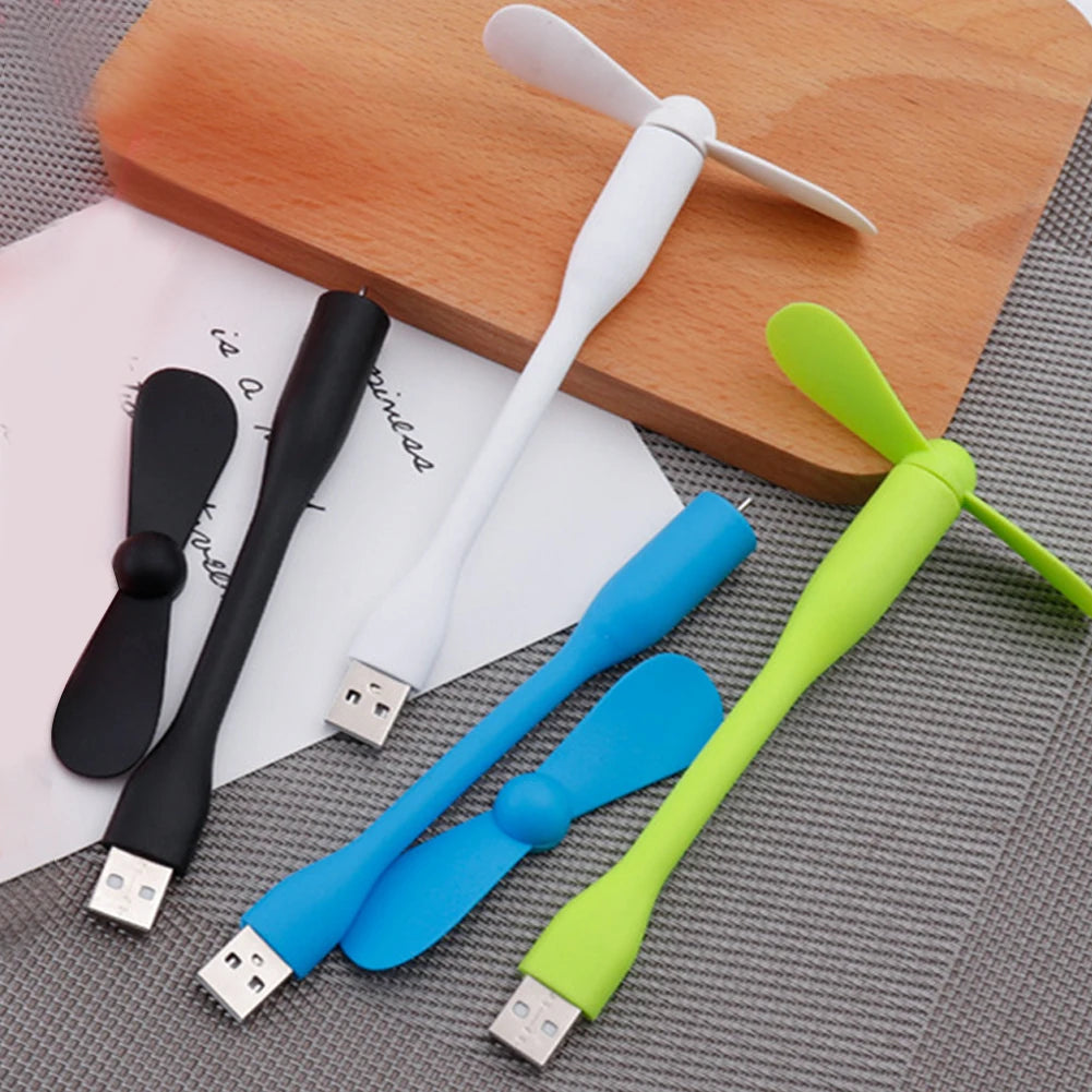 Flexible USB Fan - Portable Mini Cooling Fan