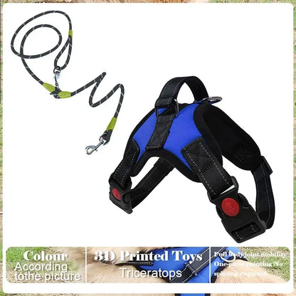 No-Pull Dog Harness with Control Handle - Reflective