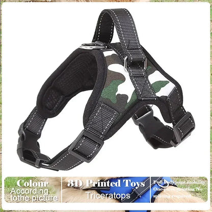 No-Pull Dog Harness with Control Handle - Reflective