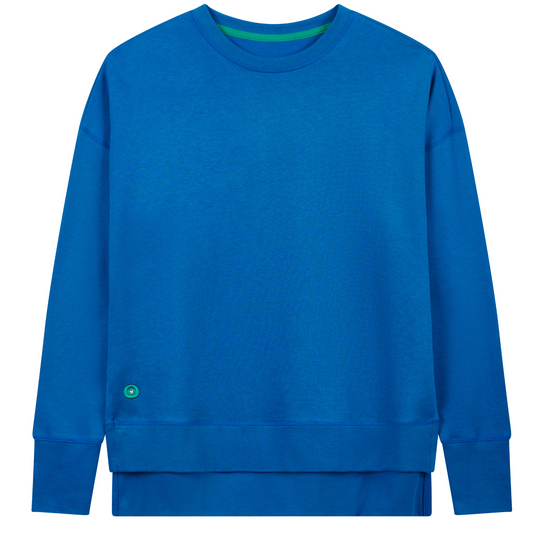 Loungers Unisex Organic Cotton Modal Longline Sweatshirt
