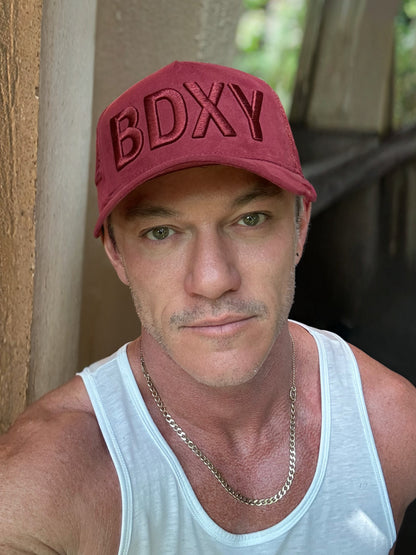 The Gaffer Trucker Cap | Burgundy - Bascora