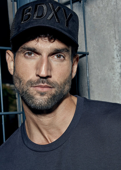 The Gaffer Trucker Cap | Black - Bascora