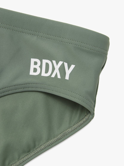 The Atmos Swimbrief | Army Green - Bascora