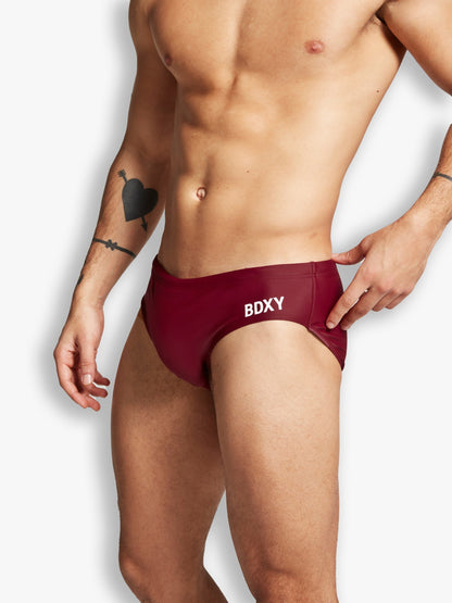 The Atmos Swimbrief | Burgundy - Bascora