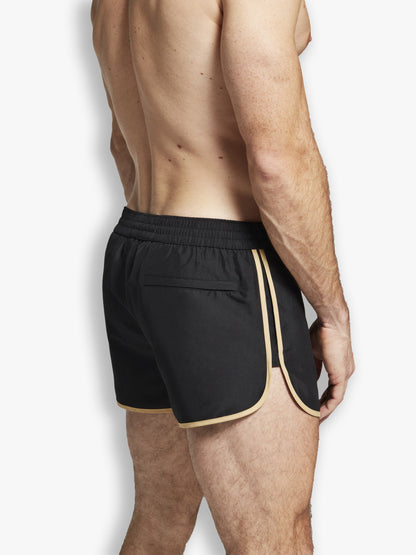 The Cameo Shorts | Black - Bascora