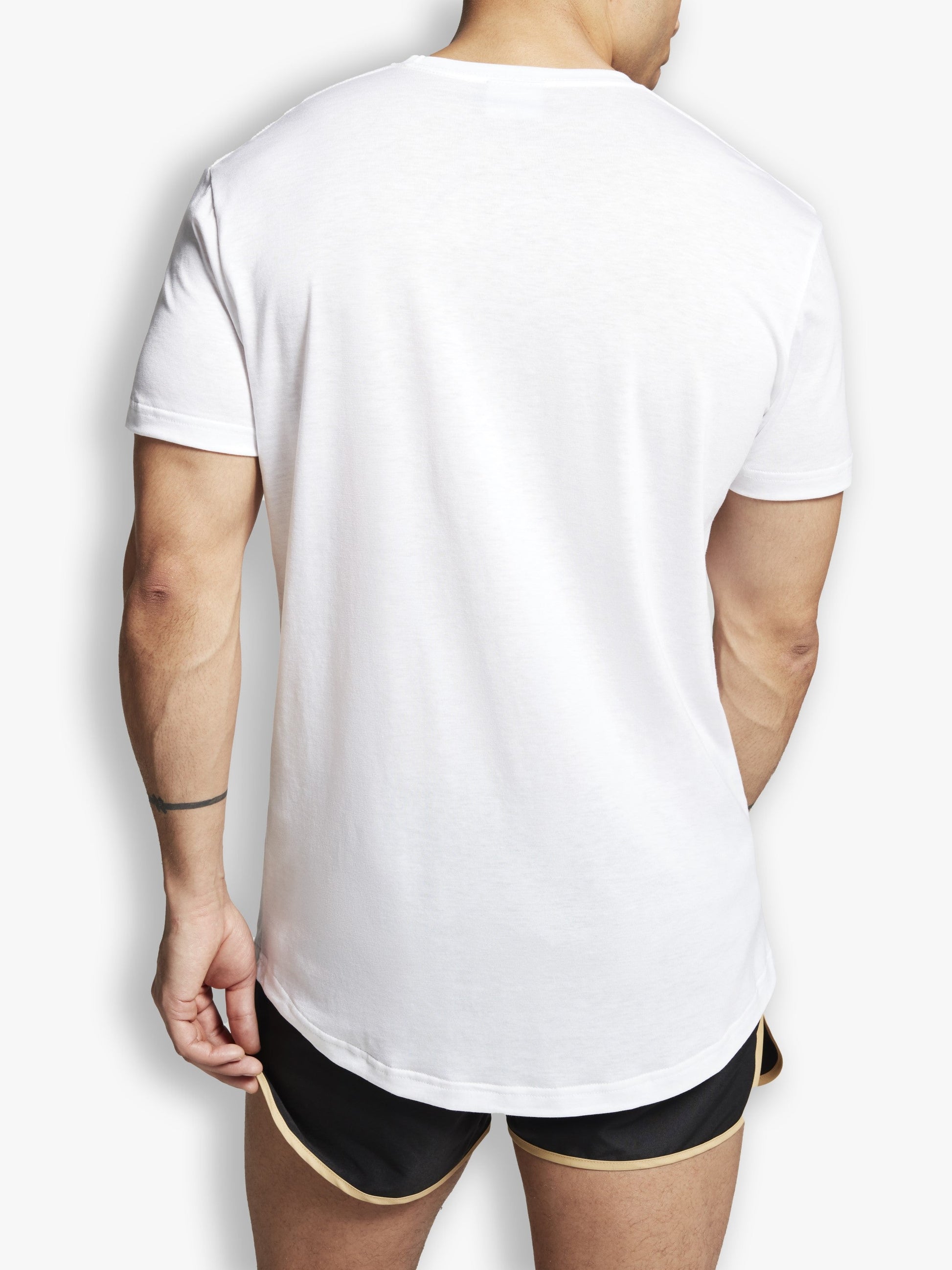 The Actor Logo T-shirt | White - Bascora