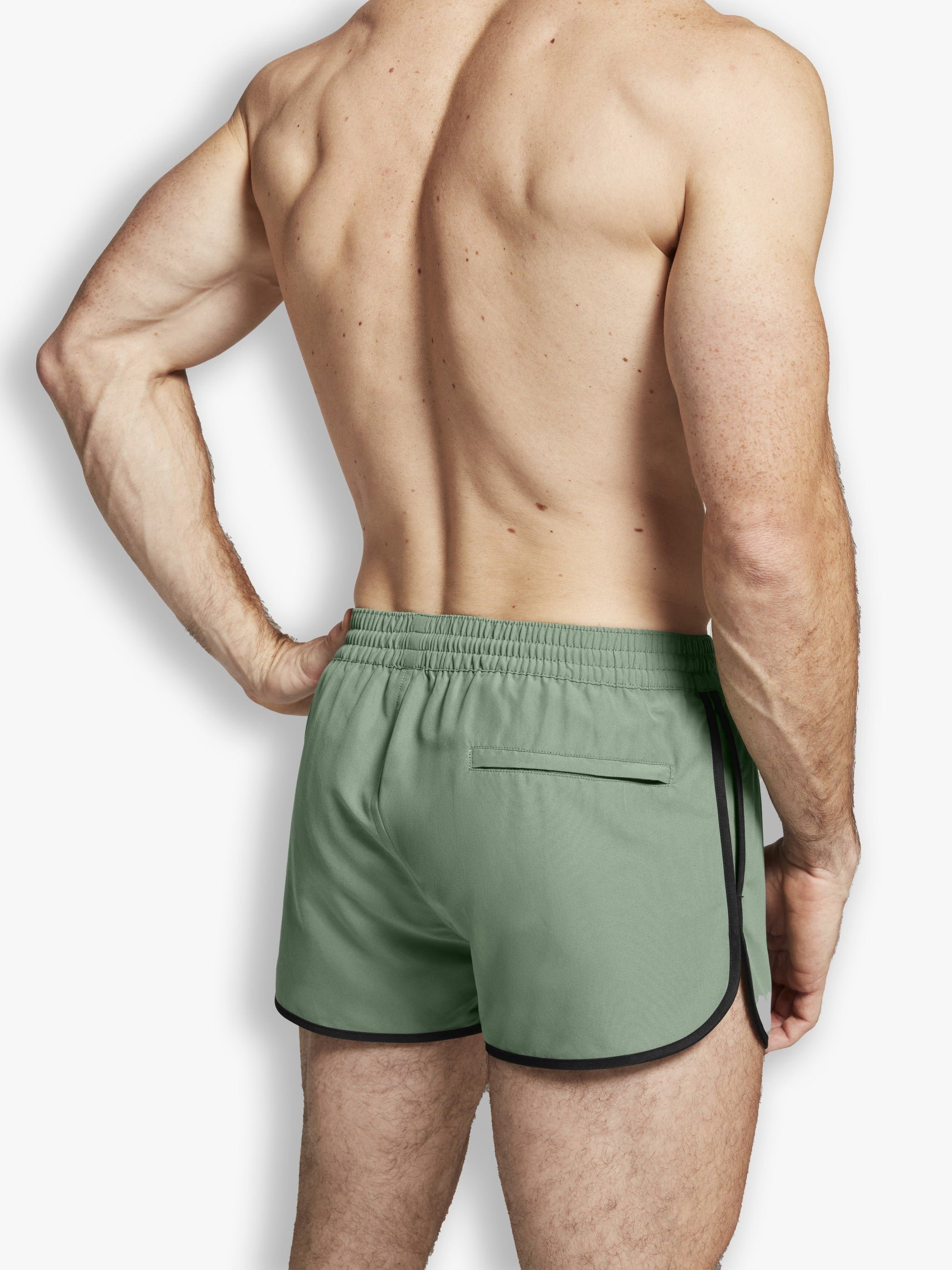 The Cameo Shorts | Army Green - Bascora