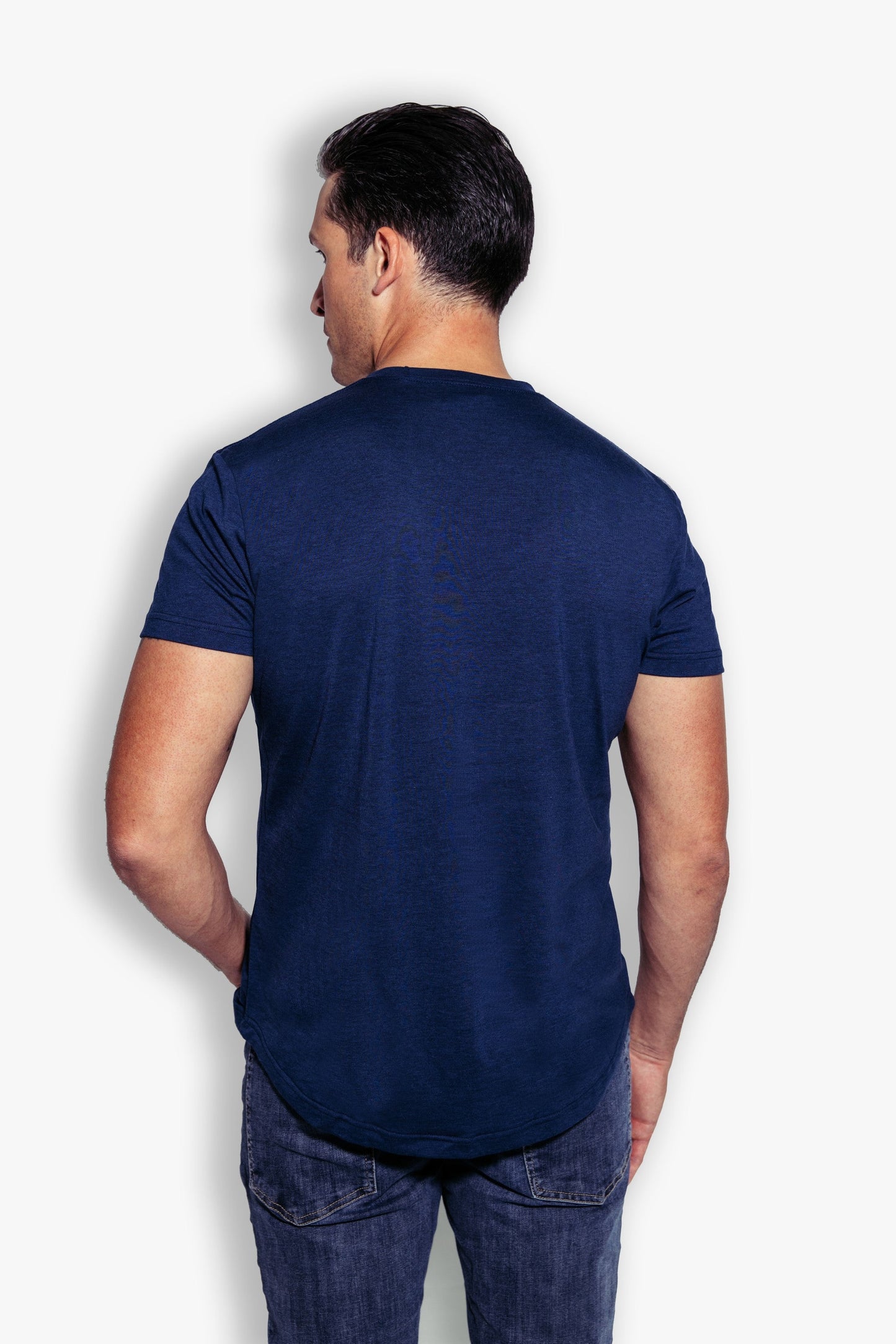 The Actor T-shirt | Navy - Bascora