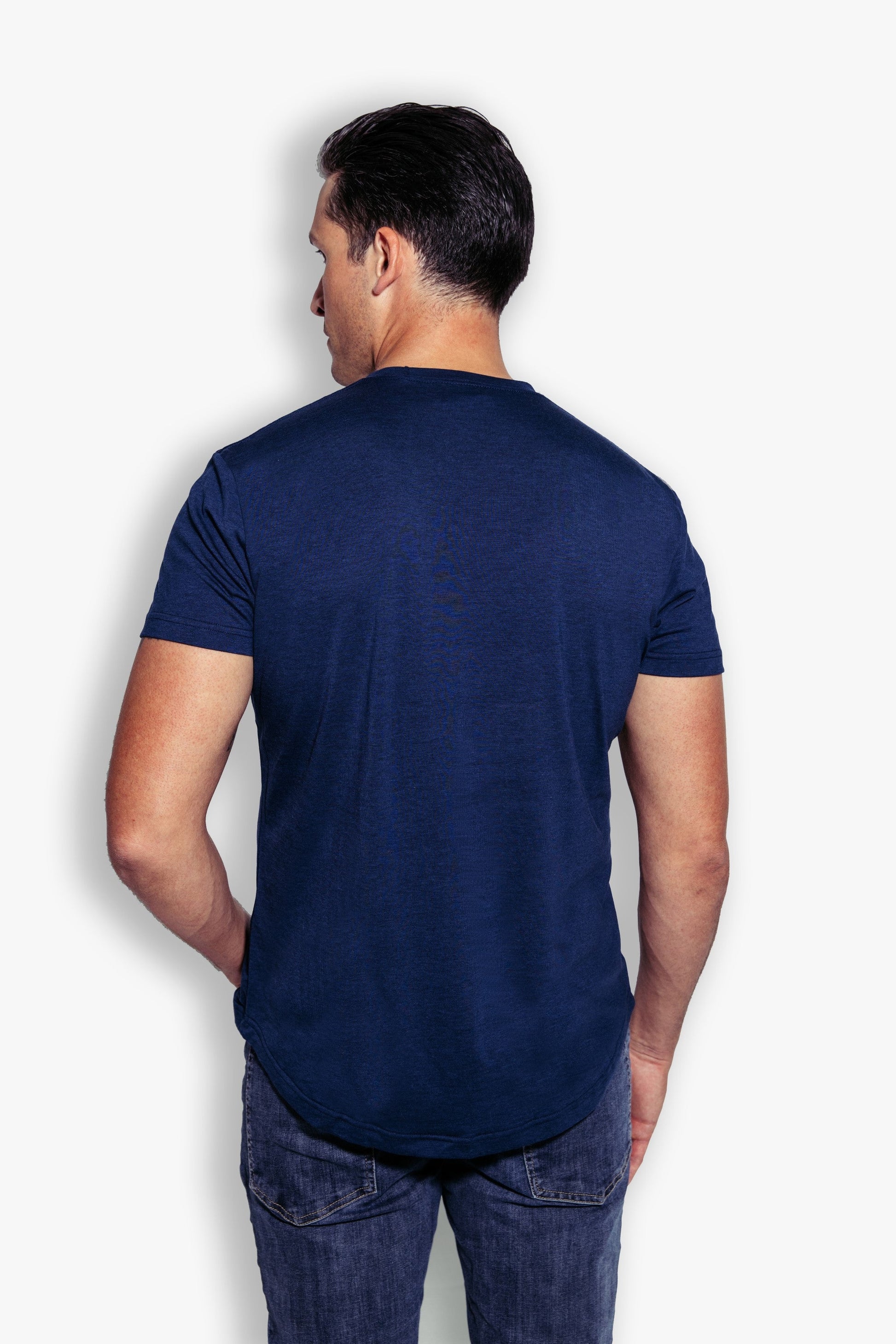 The Actor T-shirt | Navy - Bascora