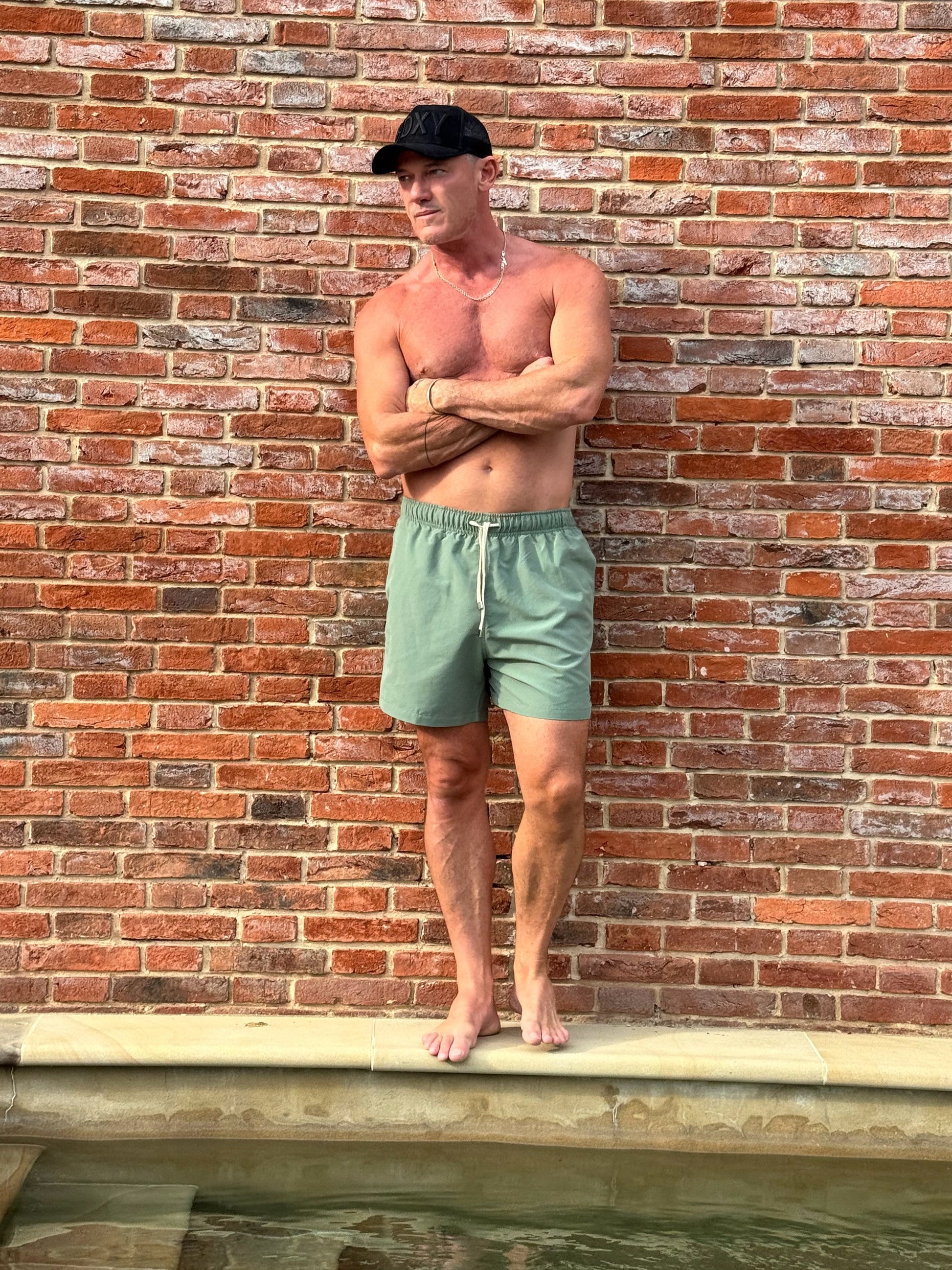 The Extra Swimshorts | Green - Bascora