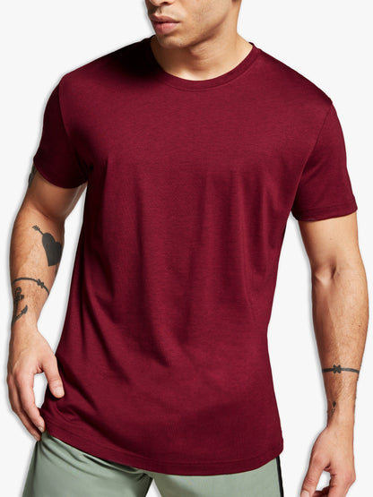 The Actor T-shirt | Burgundy - Bascora