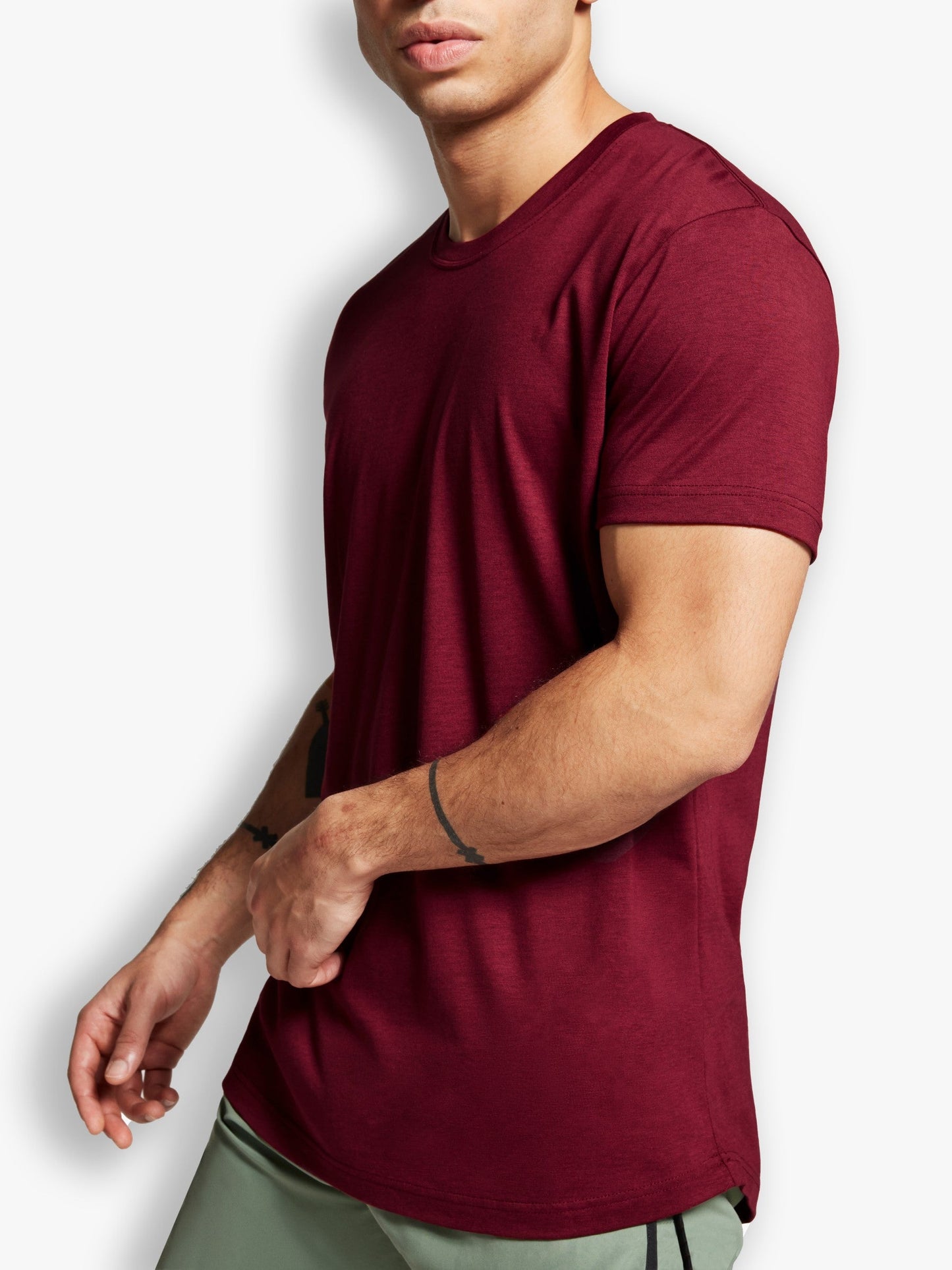 The Actor T-shirt | Burgundy - Bascora