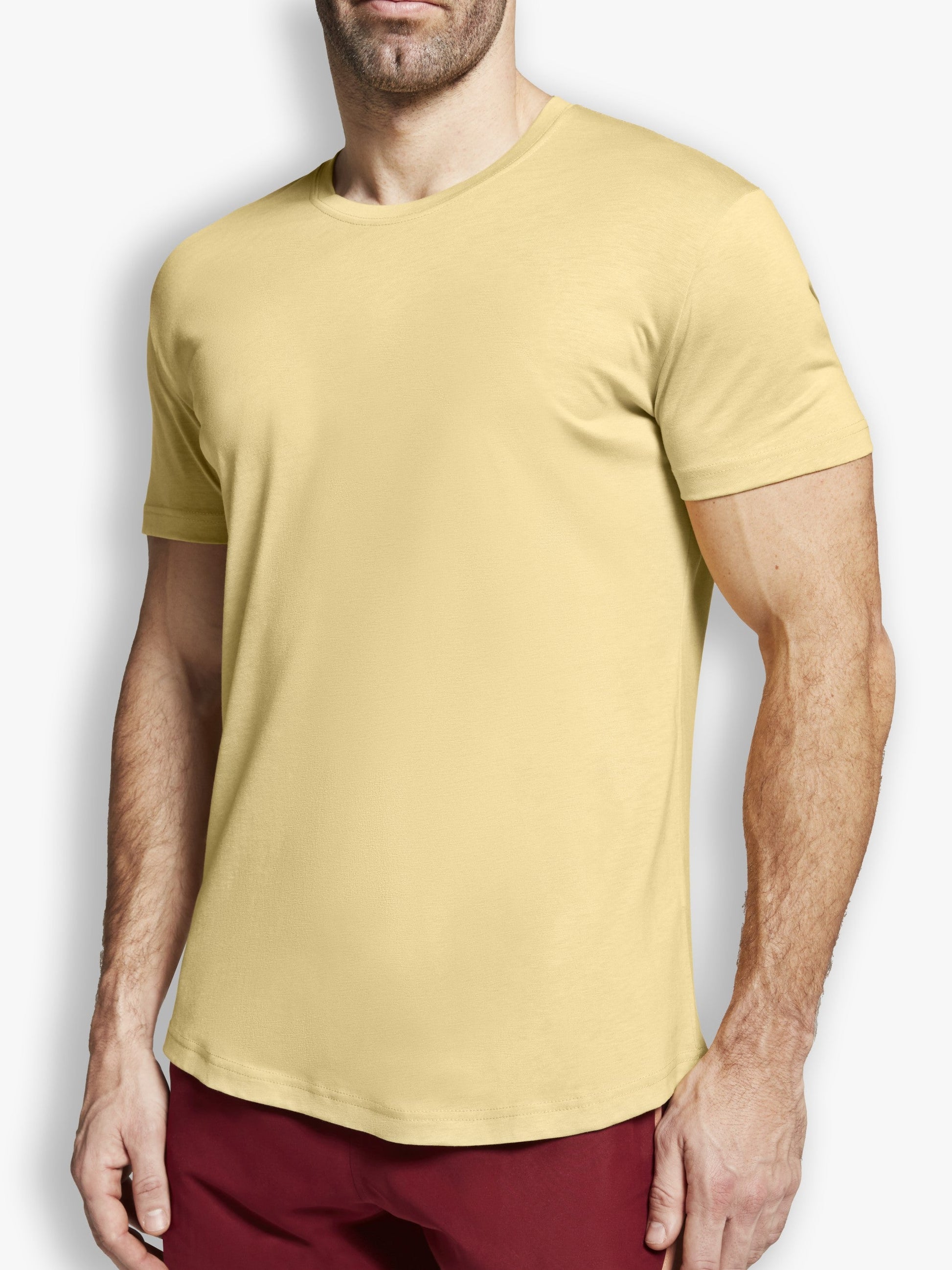 The Actor T-shirt | Sand - Bascora