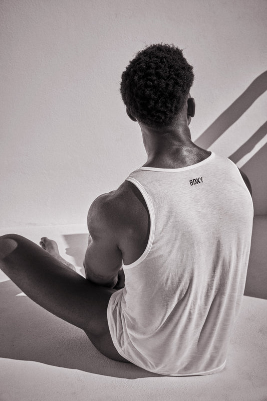 The Stunt Vest | White - Bascora