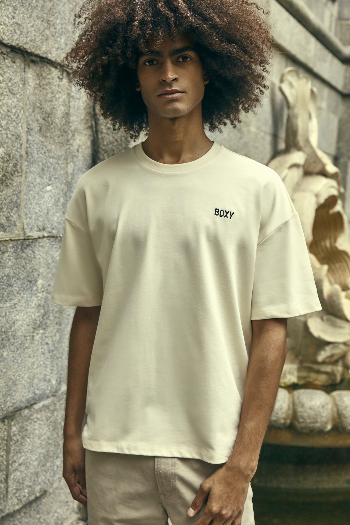 The Block T-shirt | Sandstone - Bascora