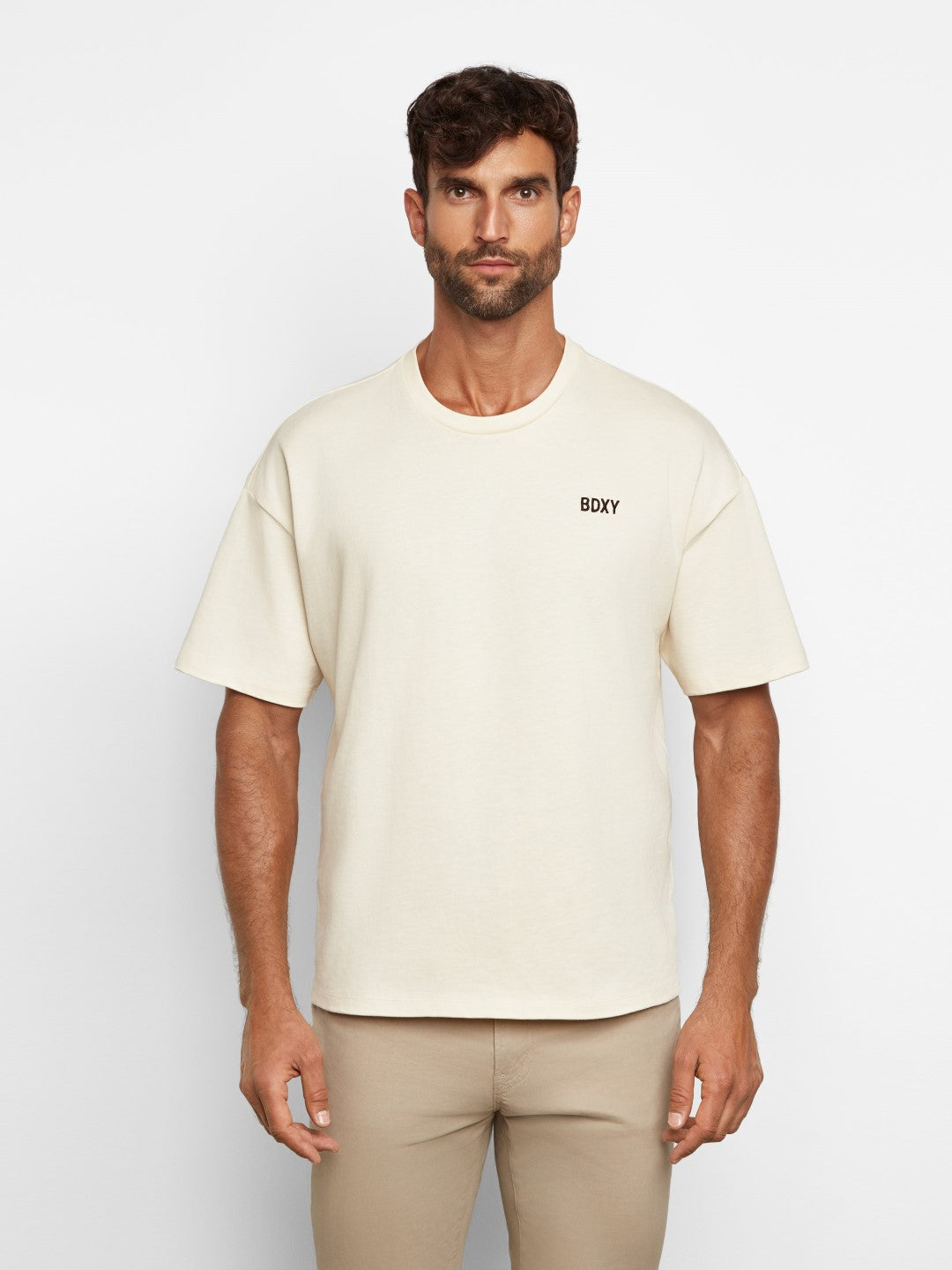The Block T-shirt | Sandstone - Bascora
