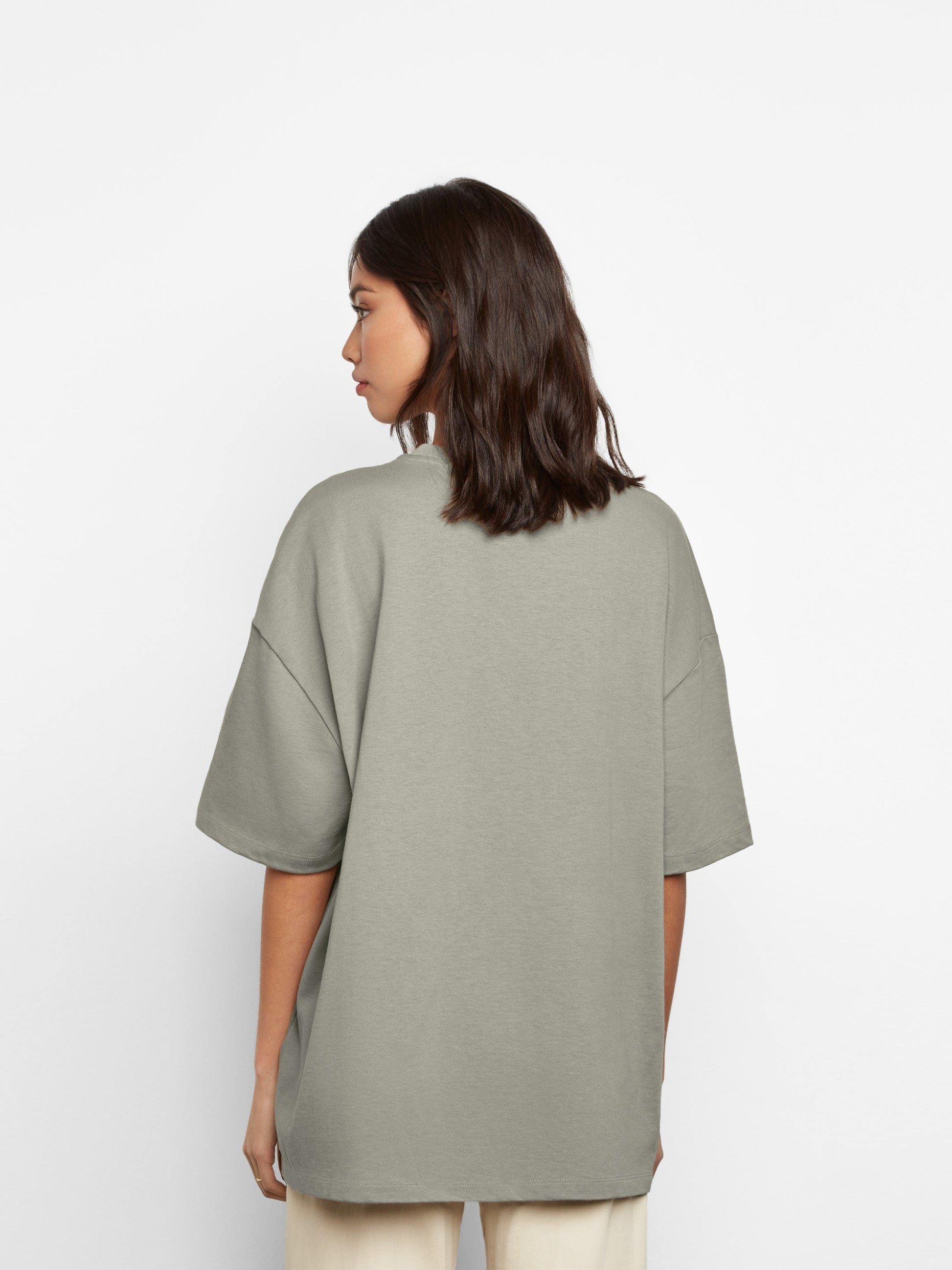 The Block T-shirt | Pebble - Bascora