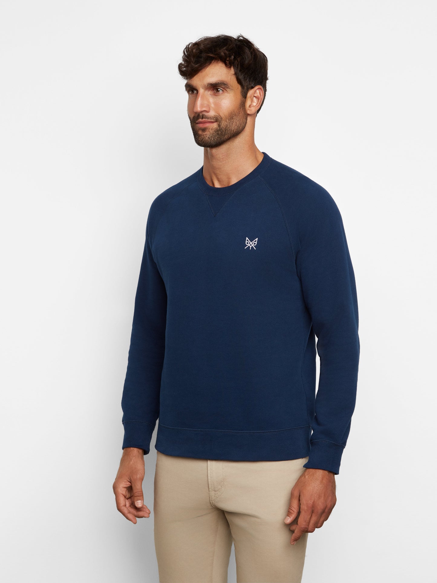 The Rigger Classic Sweater | Navy - Bascora