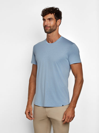 The Actor T-shirt | Bel Air Blue - Bascora