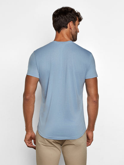 The Actor T-shirt | Bel Air Blue - Bascora