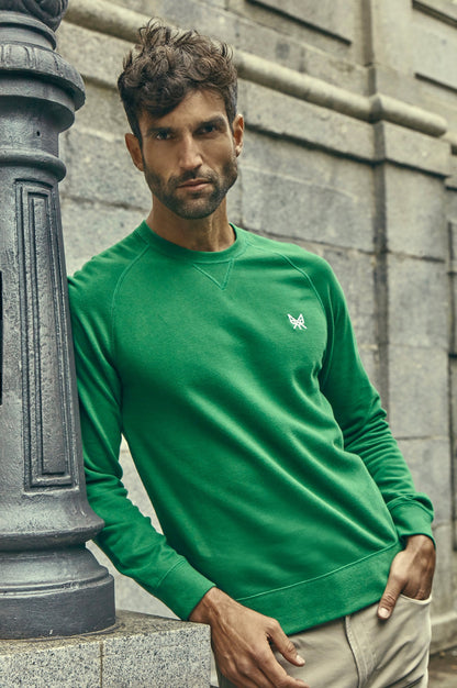The Rigger Classic Sweater | Forest Green - Bascora