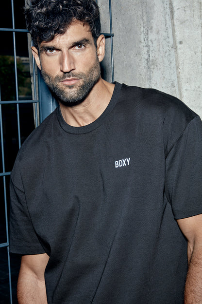 The Block T-shirt | Black - Bascora