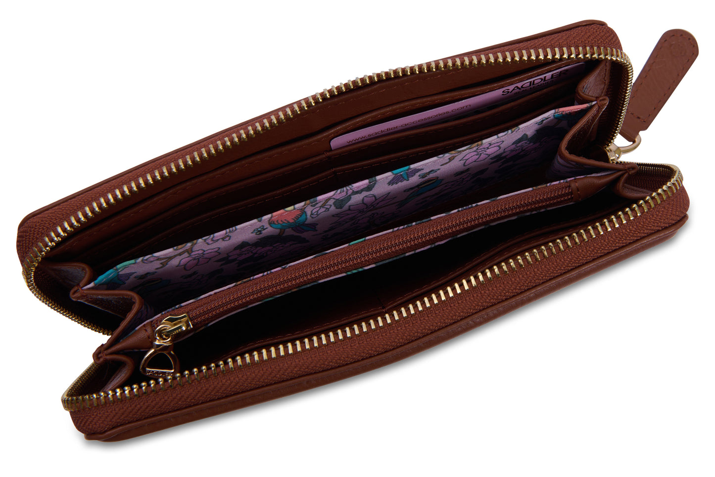 Beatrice RFID Leather Purse - Bascora