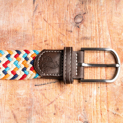 Woven Belt – Multicolour Zigzag
